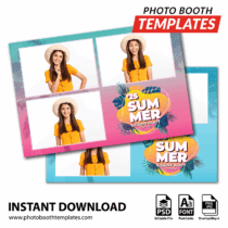 Summer Glow 3-pose Postcard