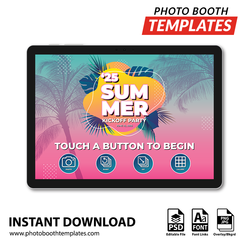 Summer Glow PC Welcome Screens