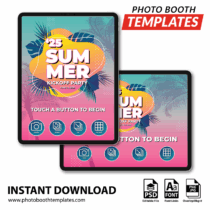 Summer Glow iPad Welcome Screens