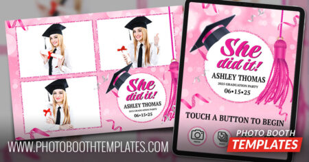 Photo Booth Templates – No Design Stress, Instant Download 16 graduation photo booth templates