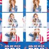 Patriotic Spirit 3-up Strips