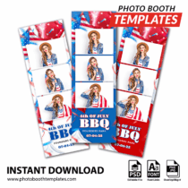 Patriotic Spirit 3-up Strips