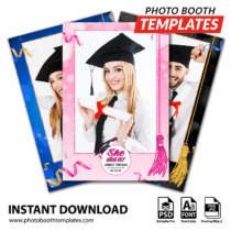 Glittering Graduation Portrait