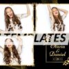 Modern Luxe 3-pose Postcard