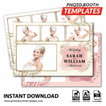Timeless Roses 4-pose Postcard