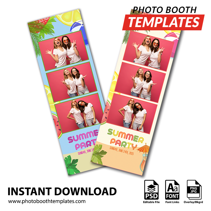 Citrus Celebration 4-up Strips