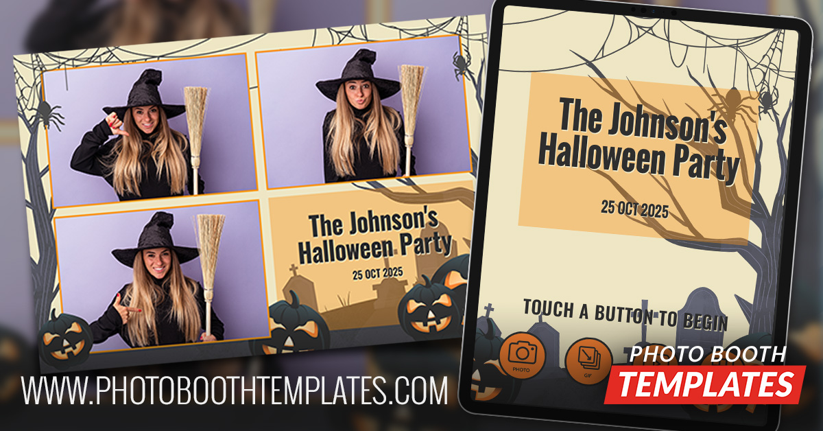 Jack-O’-Lantern Haunt Photo Booth Templates Theme 8 new templates image photo booth templates jack o lantern haunt