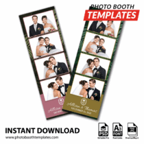 Tropical Vows 4-up Strips 1 Tropical Vows 4-up Strips