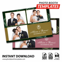 Tropical Vows 3-pose Postcard 1 Tropical Vows 3-pose Postcard