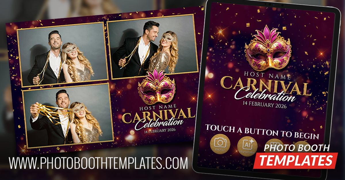 Masquerade Royale Photo Booth Templates Theme 11 new templates image masquerade royale photo booth templates
