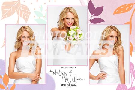 Abstract Vows 3-pose Postcard 2 Abstract Vows 3-pose Postcard