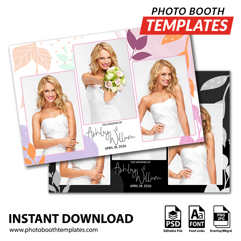 Abstract Vows 3-pose Postcard 1 Abstract Vows 3-pose Postcard