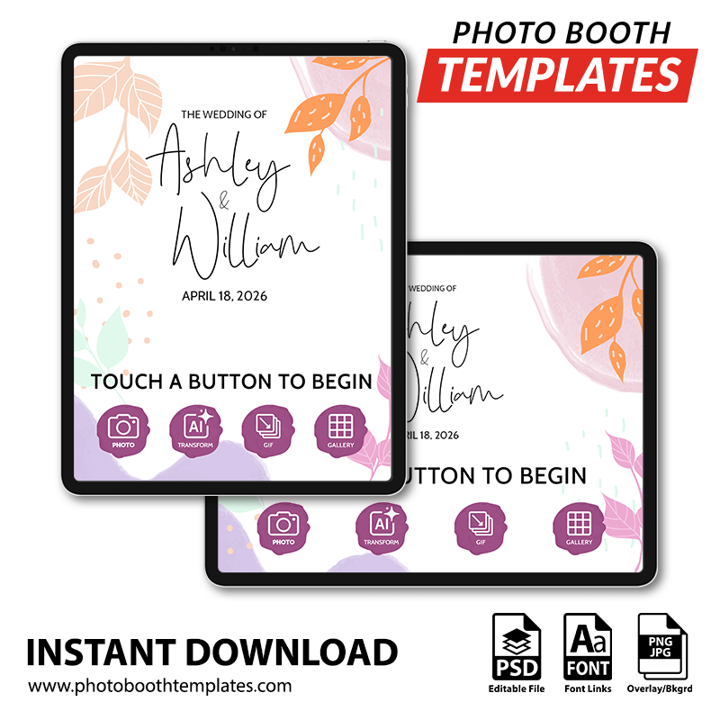 Abstract Vows iPad Welcome Screens 1 Abstract Vows iPad Welcome Screens