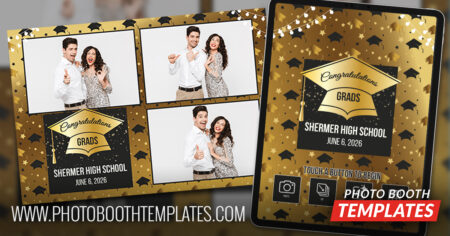 new templates image lux graduation party photo booth templates