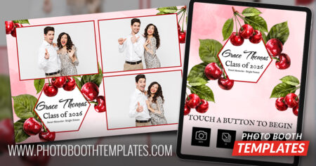 new templates image photo booth templates cherry celebration