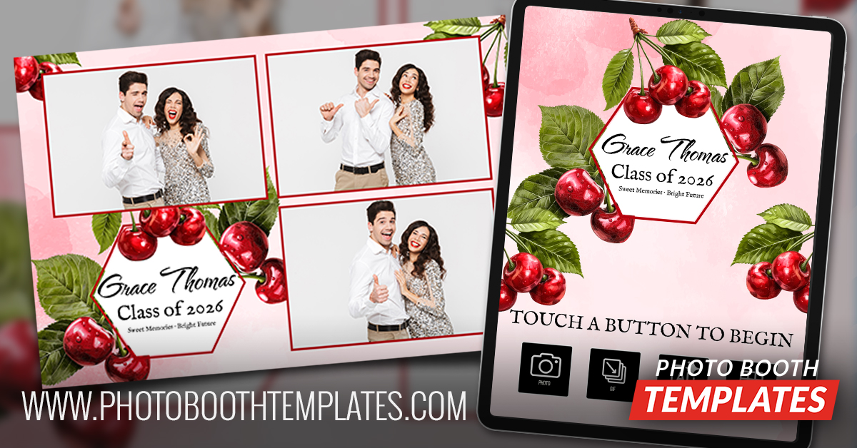 Cherry Celebration Photo Booth Templates Theme 1 new templates image photo booth templates cherry celebration
