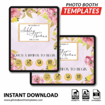 Botanical Cherry Blossom iPad Welcome Screens