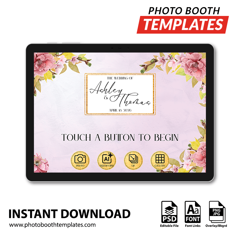 Botanical Cherry Blossom PC Welcome Screens 1 Botanical Cherry Blossom PC Welcome Screens