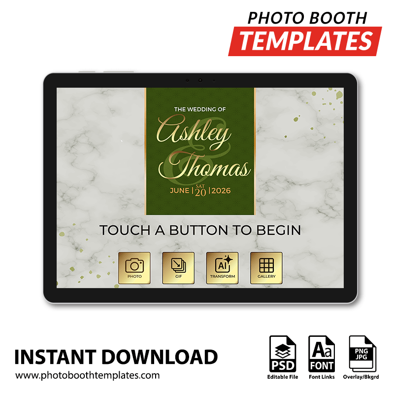 Marble Luxe Wedding PC Welcome Screens 1 Marble Luxe Wedding PC Welcome Screens