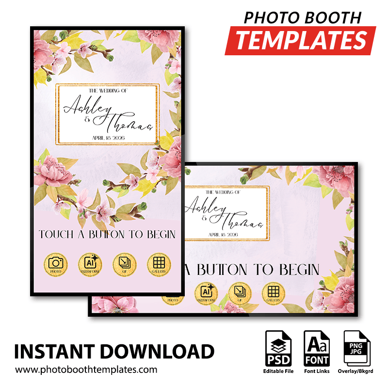 Botanical Cherry Blossom PC Welcome Screens 2 Botanical Cherry Blossom PC Welcome Screens