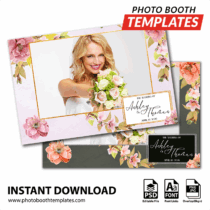 Botanical Cherry Blossom Postcard