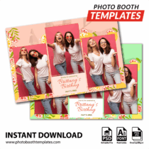 Citrus Party 3-pose Postcard 1 Citrus Party 3-pose Postcard