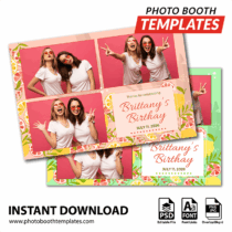 Citrus Party 3-pose Postcard 1 Citrus Party 3-pose Postcard