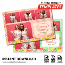 Citrus Party 4-pose Postcard 1 Citrus Party 4-pose Postcard