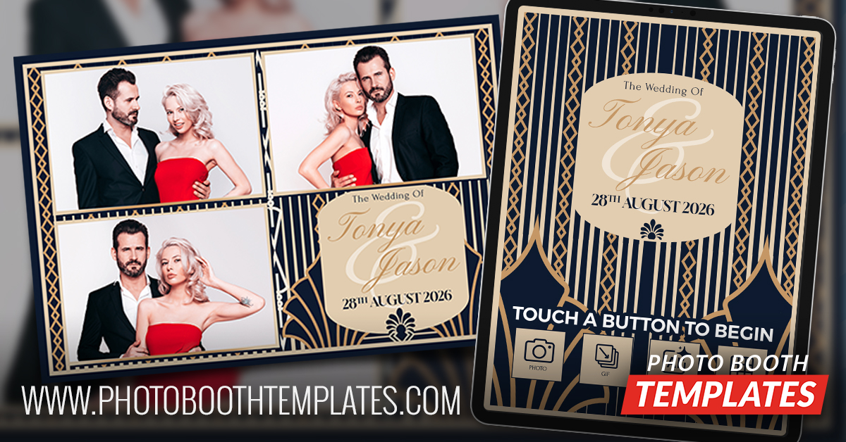 Golden Age Event Photo Booth Templates Theme 3 new templates image golden age event photo booth templates