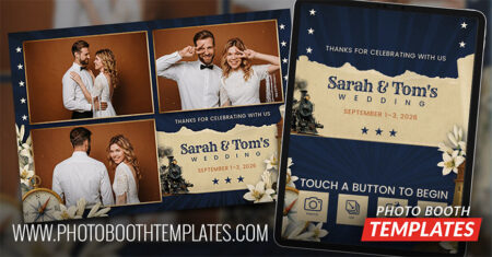 Photo Booth Templates – No Design Stress, Instant Download 18 Heartland Romance Photo Booth Templates Theme