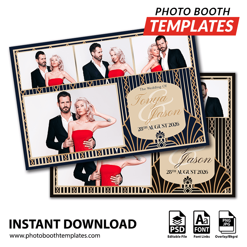 Golden Age Event 4-pose Postcard