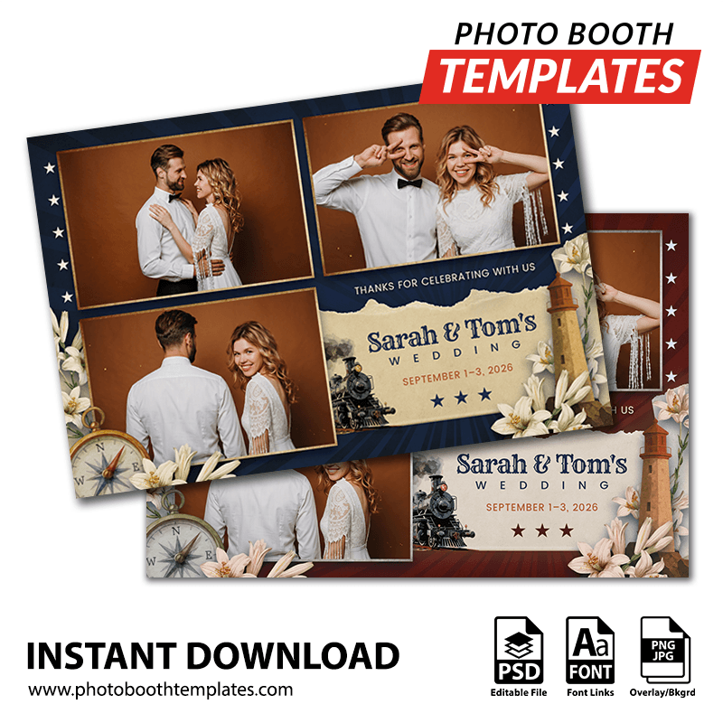 Heartland Romance 3-pose Postcard