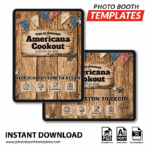 Americana Celebration iPad Welcome Screens 1 Americana Celebration iPad Welcome Screens