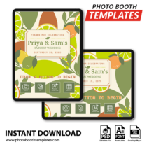 Citrus Harvest iPad Welcome Screens