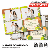 Citrus Harvest 3-pose Postcard