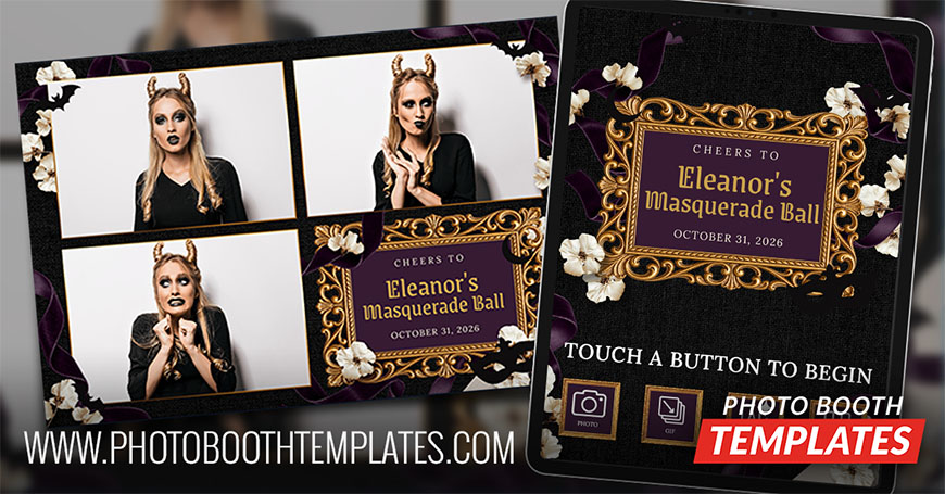 Midnight Masquerade Noir Photo Booth Templates Theme 1 20261014 midnight masquerade noir photo booth templates theme photo booth templates