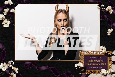 Midnight Masquerade Noir Postcard 2 Midnight Masquerade Noir Postcard