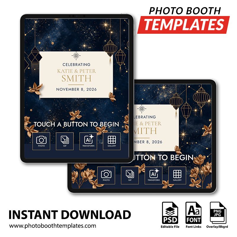 Midnight Lantern iPad Welcome Screens 1 Midnight Lantern iPad Welcome Screens