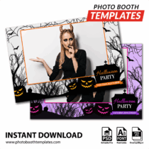 Spooky Halloween Postcard