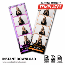 Spooky Halloween 4-up Strips